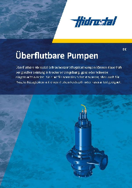 Überflutbare Pumpen